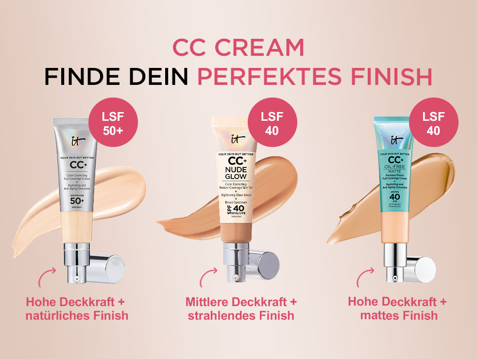 IT Cosmetics ☀ CC Creams für strahlend schöne Haut